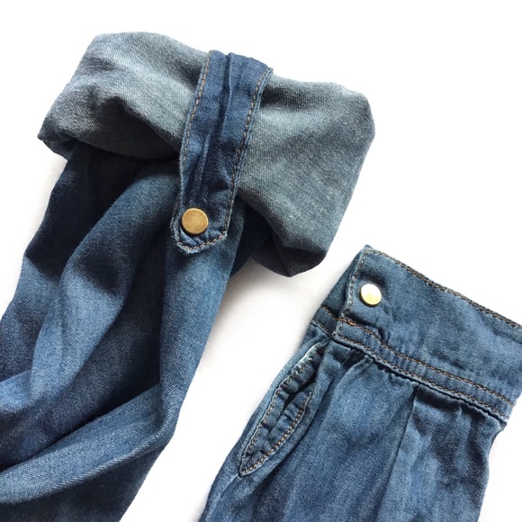 QEDL | BOHO FESTIVAL STYLED STUDDED DENIM SHIRT - Picture 7 of 8